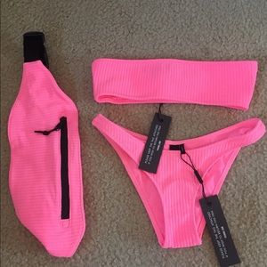 Triangl Twinnie in Dandy Candy Bikini Set